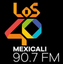 LOS40 Mexicali - 90.7 FM - XHMOE-FM - Radiópolis - Mexicali, BC