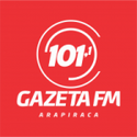 Rádio Gazeta 101.1 FM - Arapiraca Alagoas