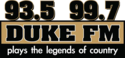 WGEE 93.5 & 99.7 "Duke FM" New London, WI